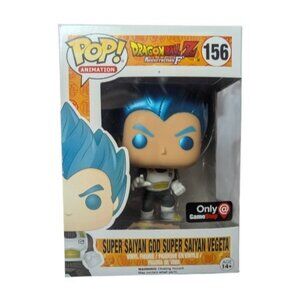 Funko Pop! Vinyl: Dragon Ball - Vegeta - (Metallic, Blue) - GameStop (Exclusive)